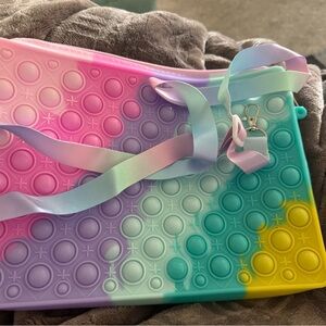 Colorful Pop It Shoulder Bag